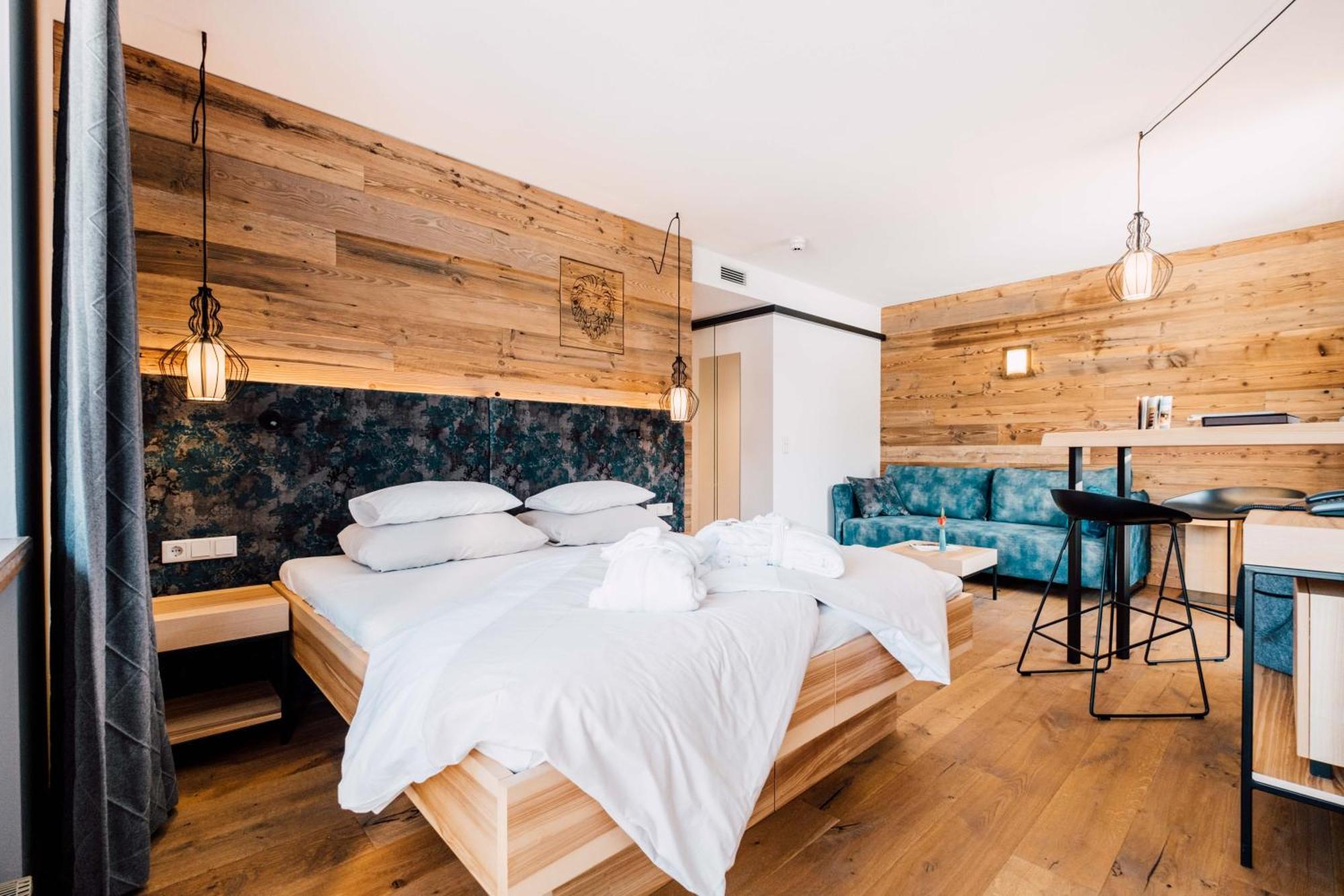 Hotel Der Loewe Lebe Frei Leogang Bagian luar foto
