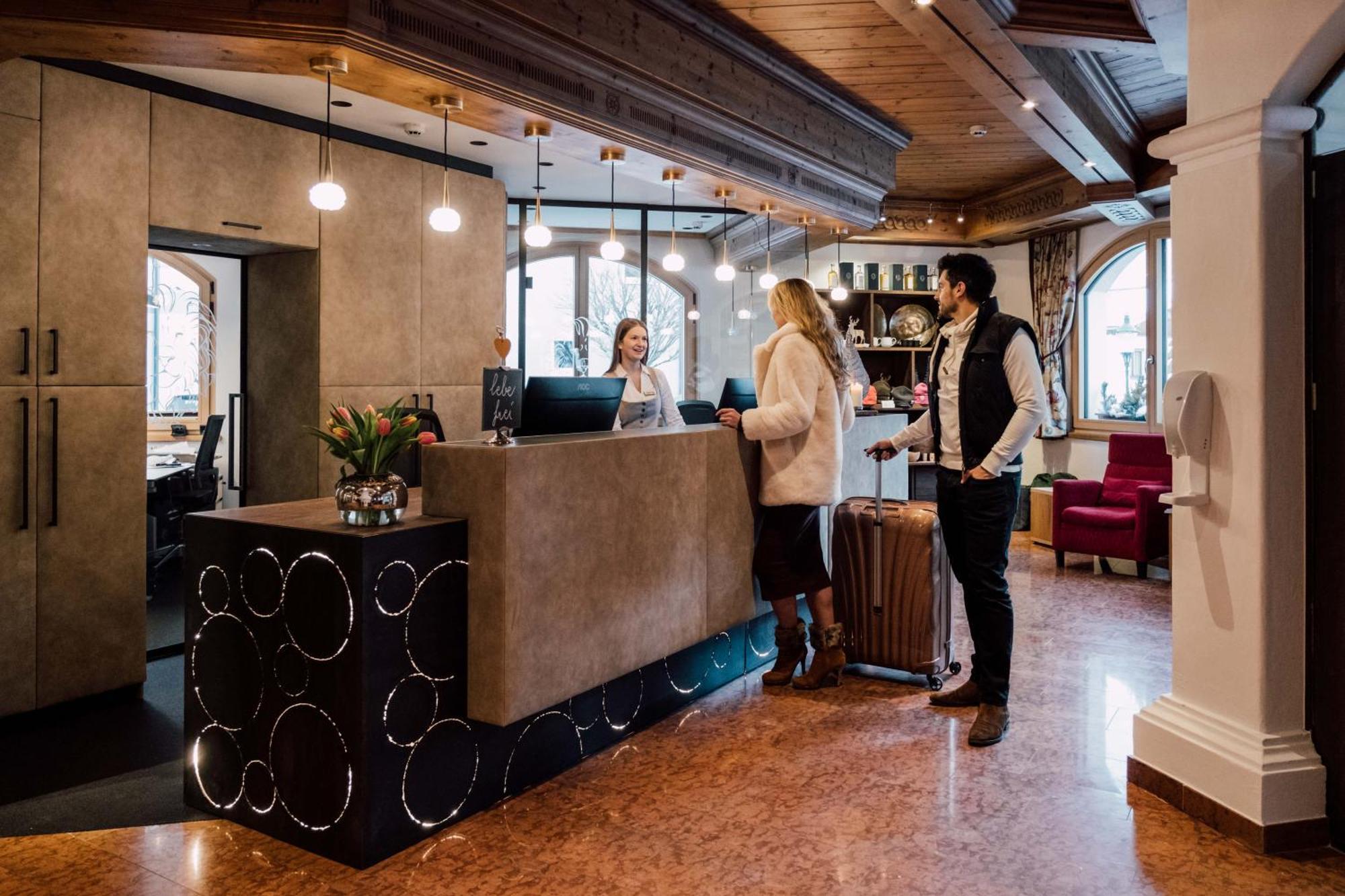 Hotel Der Loewe Lebe Frei Leogang Bagian luar foto