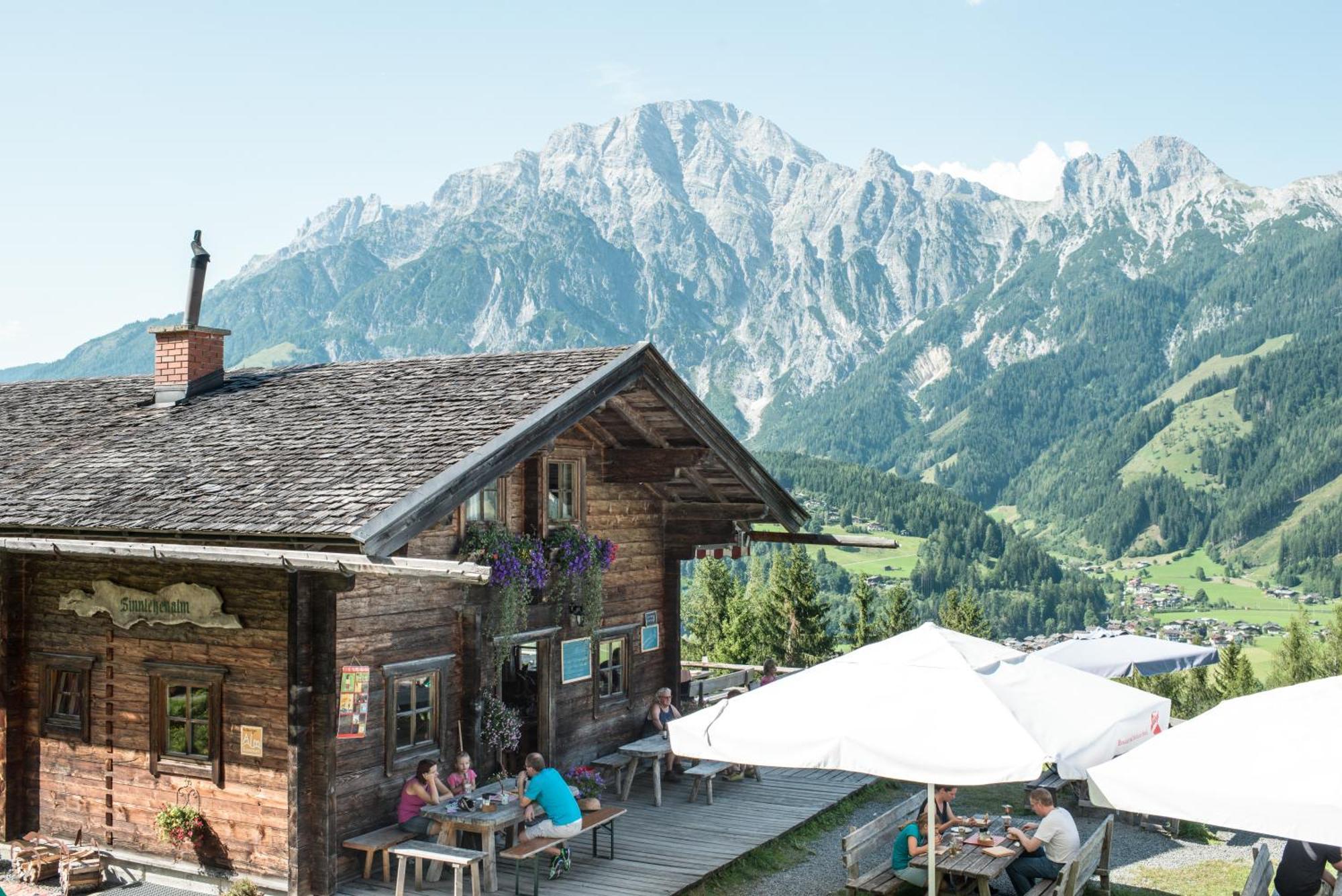 Hotel Der Loewe Lebe Frei Leogang Bagian luar foto