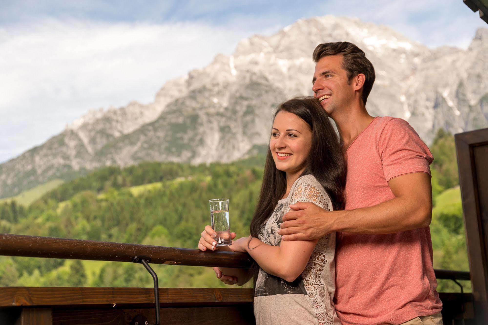 Hotel Der Loewe Lebe Frei Leogang Bagian luar foto
